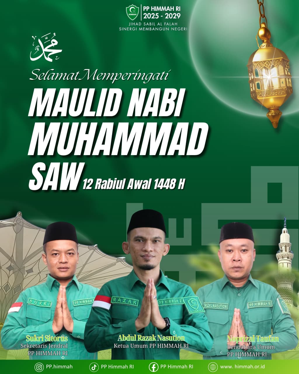 Peringatan Maulid Nabi Muhammad SAW 1448 H / 2026 M